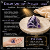 Dream Amethyst Pyramid - Μεσαίο