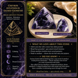 Dream Amethyst Pyramid - Μεσαίο
