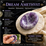 60% DE DESCUENTO VENTA DE 1 DÍA - Protect from Stress" Worry Stone Set de 15 + bolsa de terciopelo