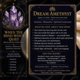 Draumur Amethyst Áhyggjusteinn