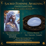 🌙 Sacred Feminine Awakening Oracle Deck & 13 Crystal Companion Set