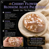 Kirsuberjablóma Agate Pálmasteinn