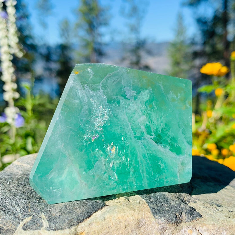 Green Fluorite Chunk Generators - clustergeode