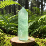 Green Fluorite Mini Crystal Point