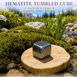 Cubo rodado de hematita