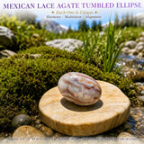 Piedra rodada Ágata encaje mexicana