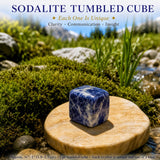 Cubo caído de sodalita