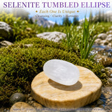 Selenit Ellipse sten