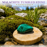 Pierre roulée malachite