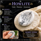 60% DE DESCUENTO VENTA DE 1 DÍA - Protect from Stress" Worry Stone Set de 15 + bolsa de terciopelo