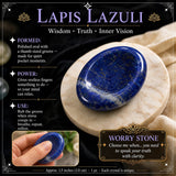 60% DE DESCUENTO VENTA DE 1 DÍA - Protect from Stress" Worry Stone Set de 15 + bolsa de terciopelo