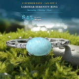 Z ARRON DESIGN Serenity Moonstone kobbertråd vedhæng halskæde
