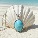 40% SAVING Larimar Necklace & Apatite Mala & Point Sacred Serenity Set