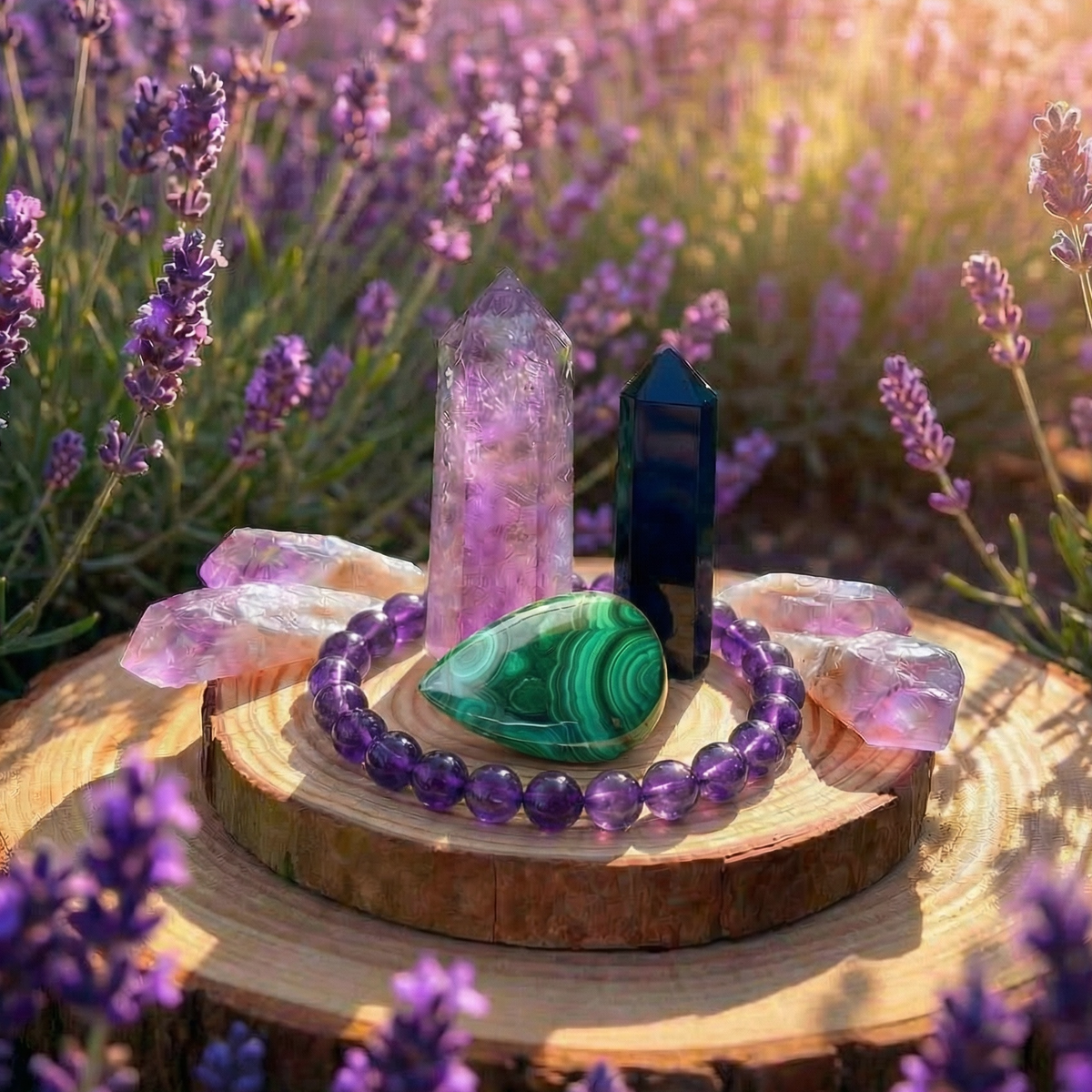 Z ARRON DESIGN Collier avec pendentif en fil de cuivre et pierre de lune Serenity