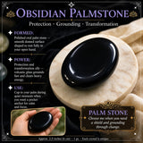 Piedra de palma de obsidiana