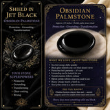 Piedra de palma de obsidiana