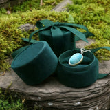 40% SAVING Larimar Necklace & Apatite Mala & Point Sacred Serenity Set