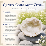 Quartz Géode Agate Cristal