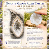 Quartz Géode Agate Cristal