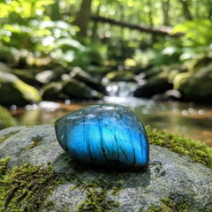 Labradorit-Cabochon