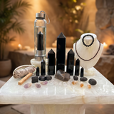 Z ARRON DESIGN Serenity Moonstone kobbertråd vedhæng halskæde