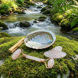 49-Piece Rose Quartz & Loving Stones Feel-Good Crystal Set