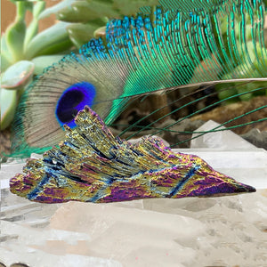 Ανεμιστήρας Rainbow Peacock Titanium Kyanite
