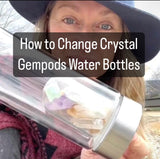 Amethyst Shard Gem Pod Water Bottle 💧