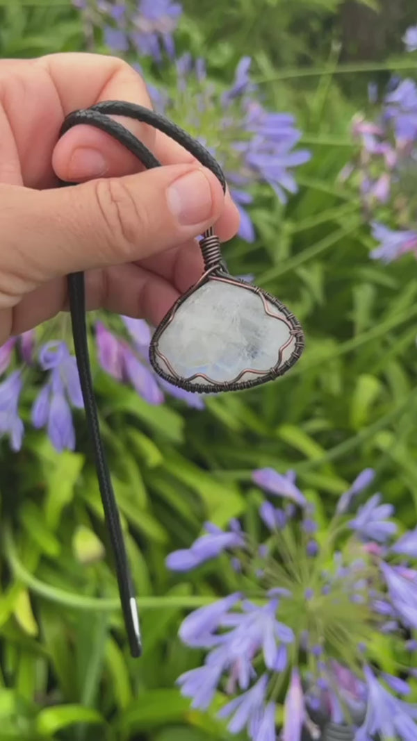 Moonstone Flash Handcrafted Pendant