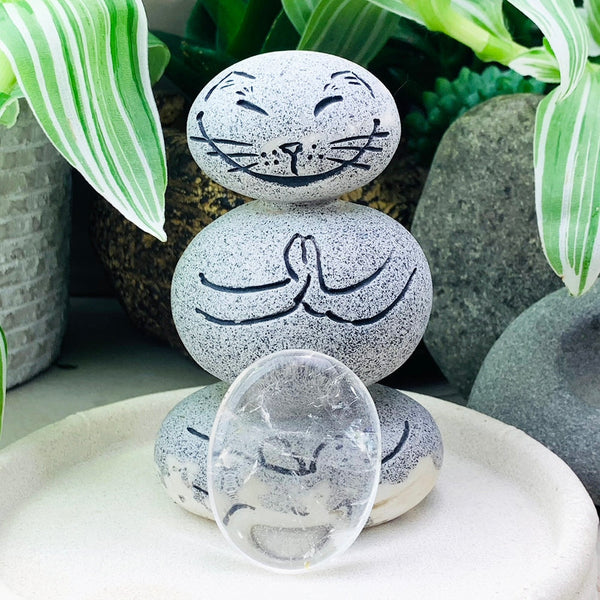 Quartz Worry Stone - worrystone