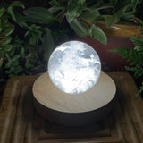 Crystal Mood Light (Quartz Sphere-Medium)