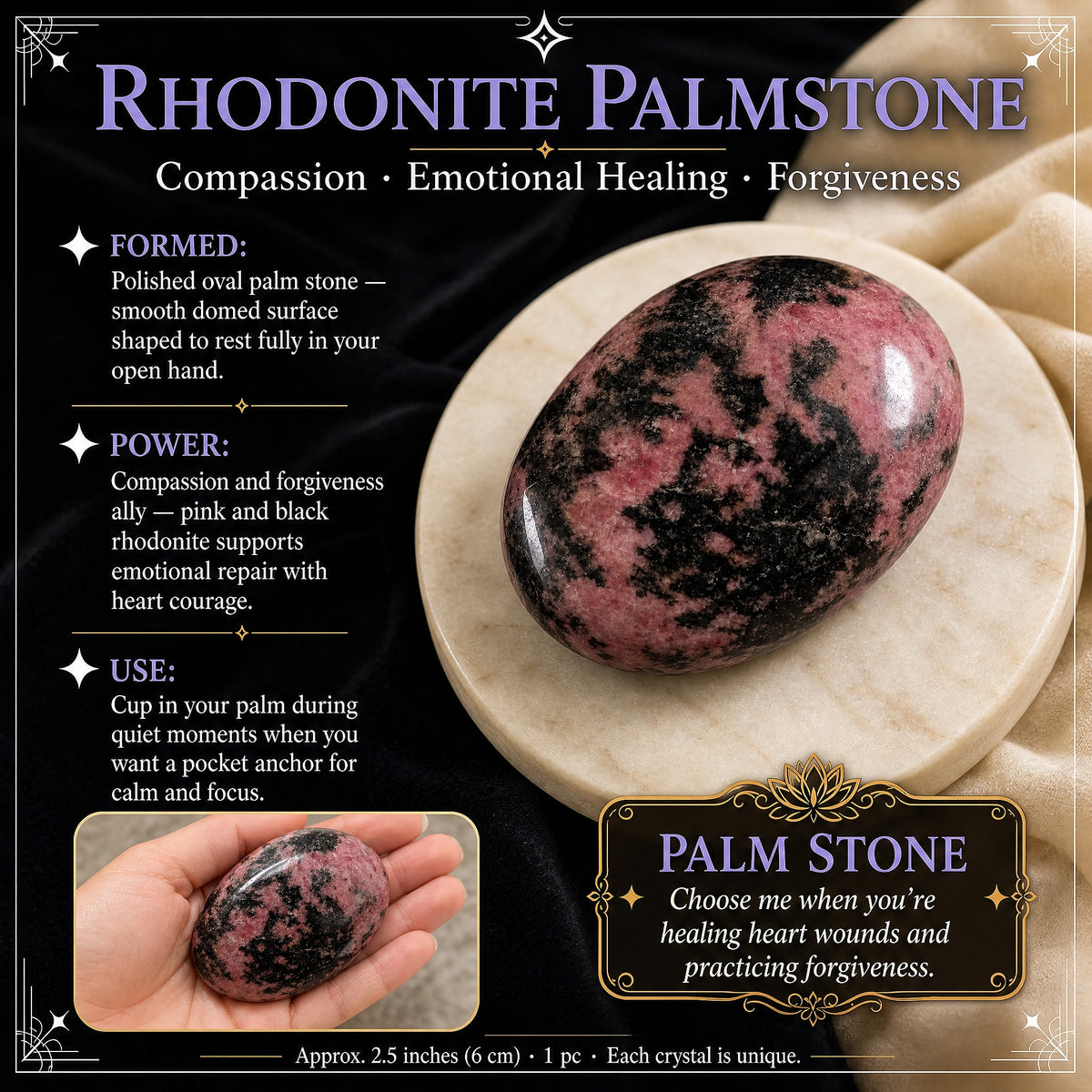 Palmier Rhodonite