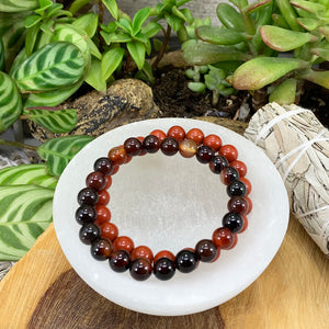 Conjunto de pulseras Mala Chakra raíz 🌈