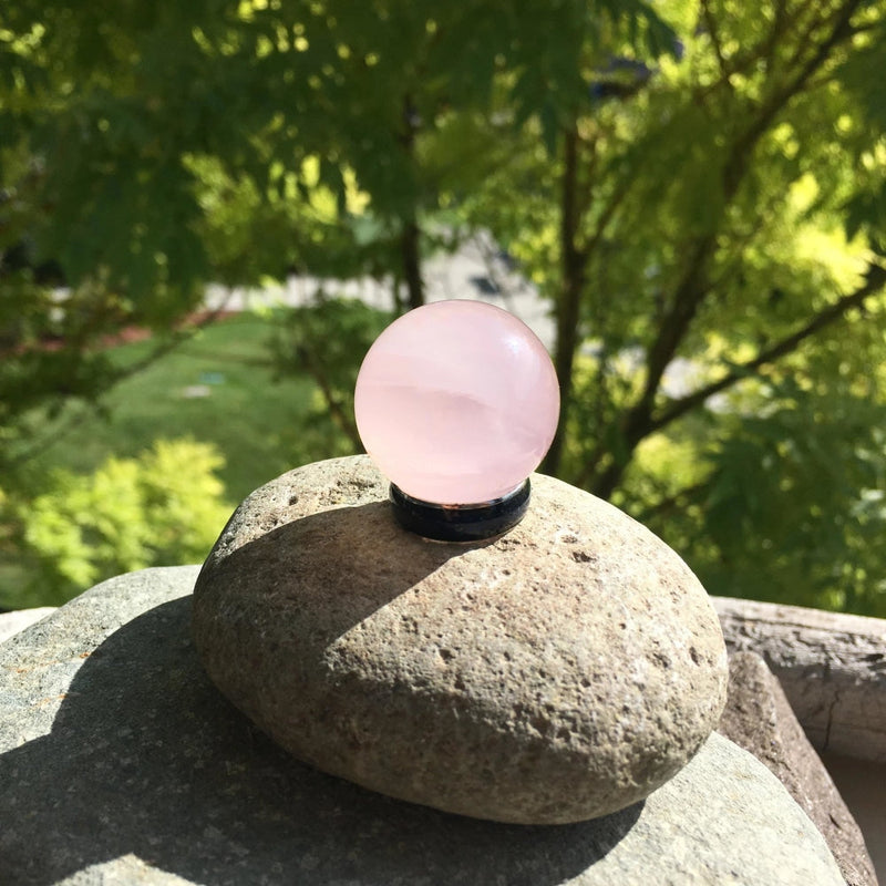 Rose Quartz Sphere - sphere