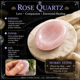 60% DE DESCUENTO VENTA DE 1 DÍA - Protect from Stress" Worry Stone Set de 15 + bolsa de terciopelo