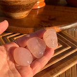 Rose Chalcedony Tumbled Stone