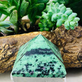 Ruby in Zoisite Pyramid - Medium - pyramids