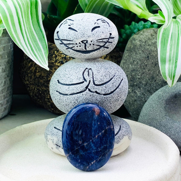 Sodalite Worry Stone - worrystone