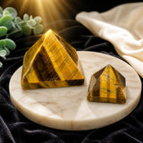 Tiger's Eye Pyramid - Medium