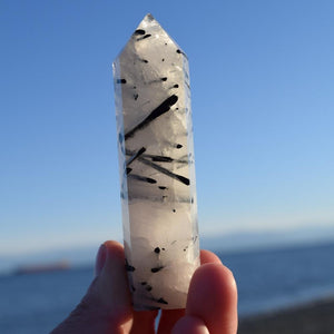 Rutilated Quartz - wand