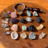 SUPER SALE - 23 Piece Natural Crystals Collectors Kit