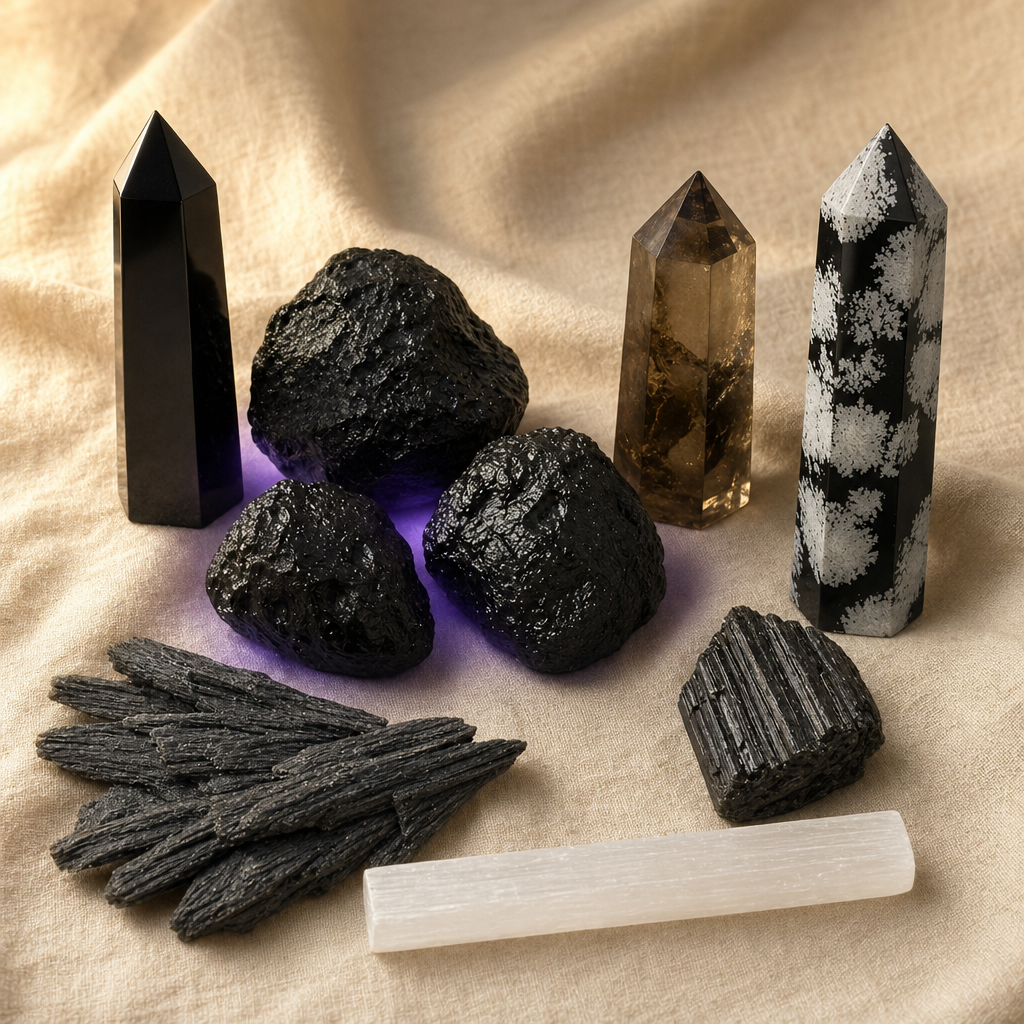 Dark Energy Protection kit with 3 Tektites (Save 35%)